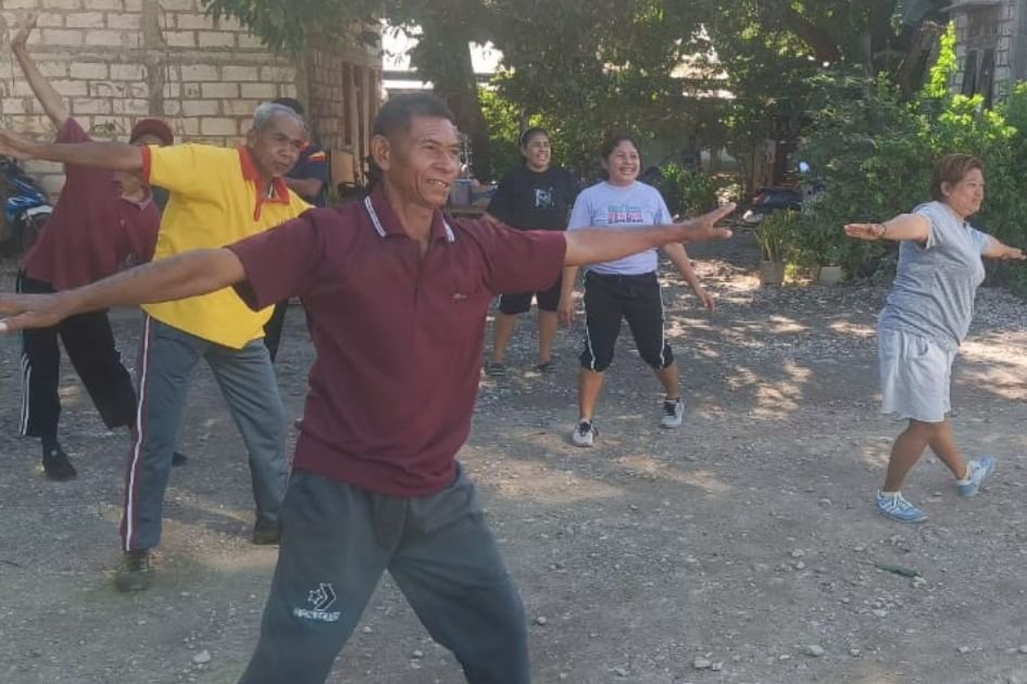 Desa Mata Air Gelar Senam Sehat dan Jumat Bersih, Perangkat Dan Aparat Desa Kompak Bergerak!